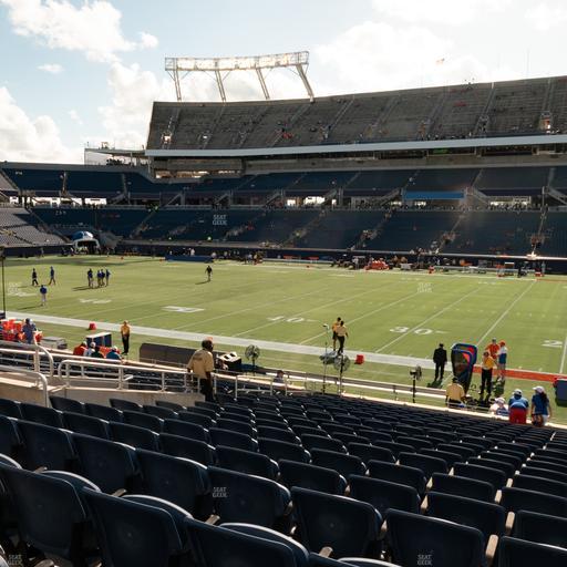 Camping World Stadium - Section 106 Seat View