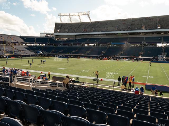 Camping World Stadium - Section 106 Seat View Camping World Stadium - Section 106 Seat View