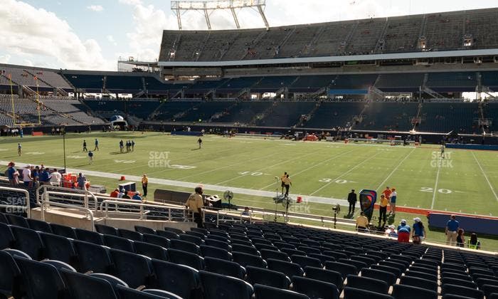 Camping World Stadium - Section 106 Seat View