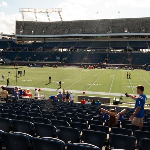 Camping World Stadium - Section 107 Seat View