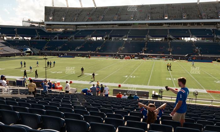 Camping World Stadium - Section 107 Seat View