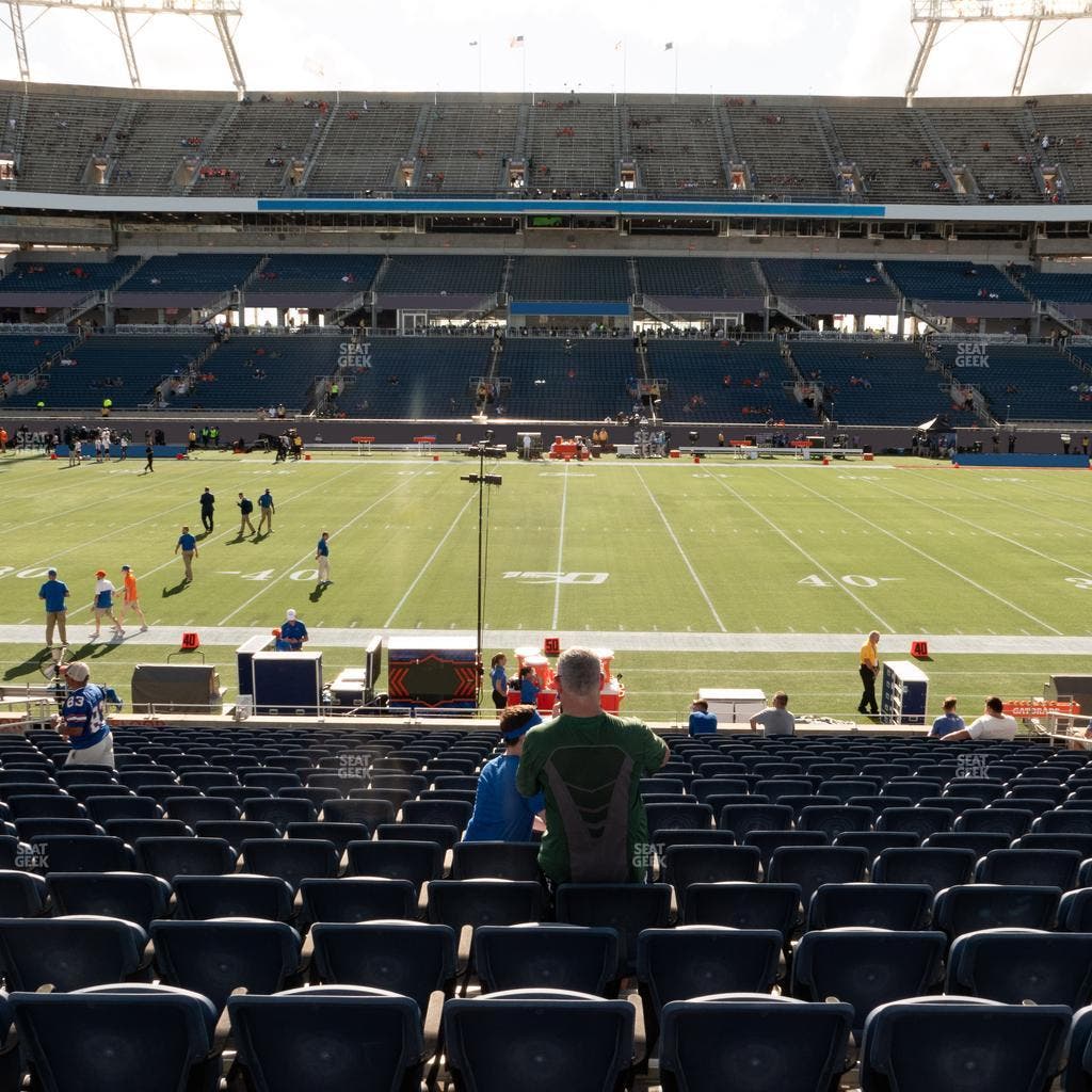 Camping World Stadium - Section 108 Seat View