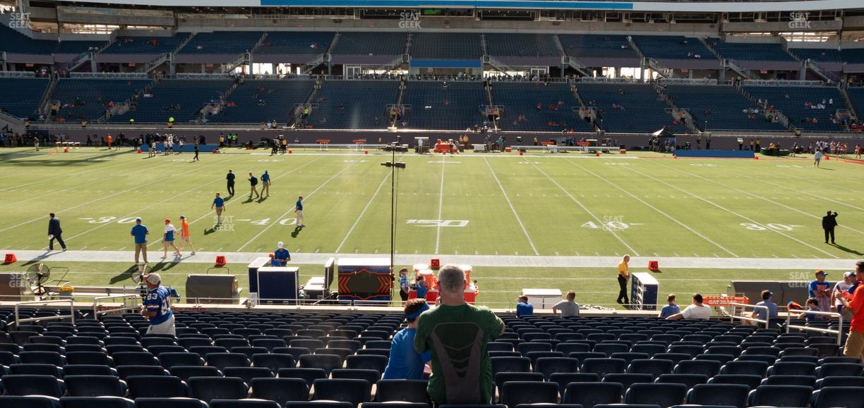 Camping World Stadium - Section 108 Seat View
