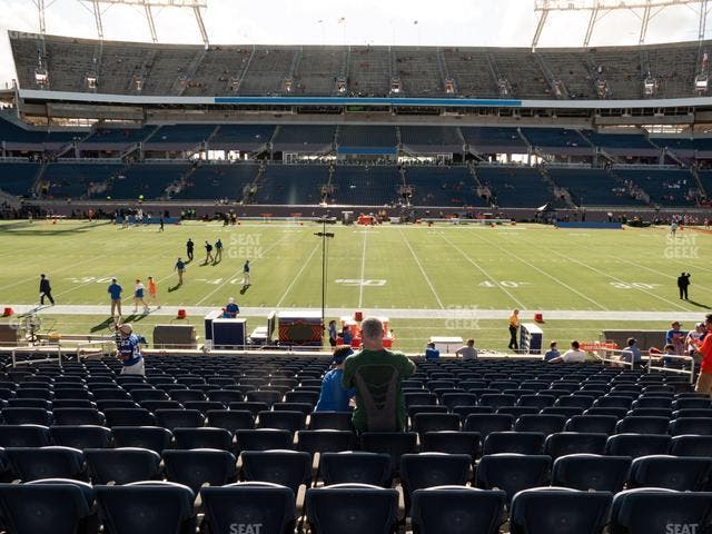 Camping World Stadium - Section 108 Seat View