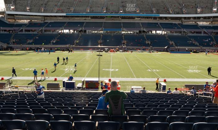 Camping World Stadium - Section 108 Seat View