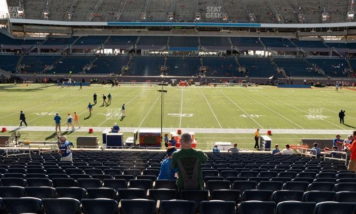 Camping World Stadium - Section 108 Seat View