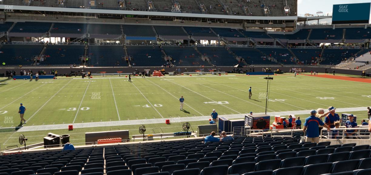 Camping World Stadium - Section 109 Seat View