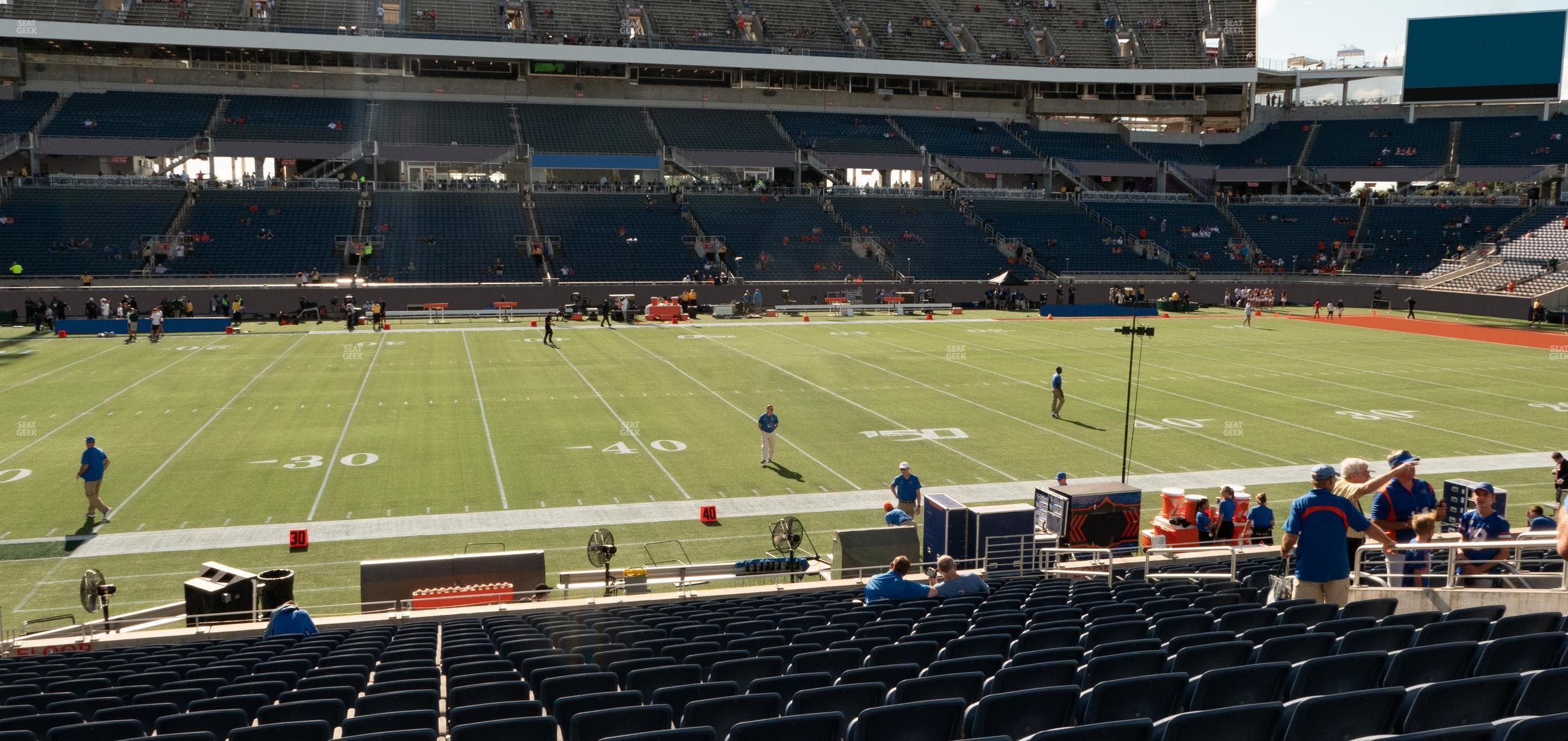 Camping World Stadium - Section 109 Seat View