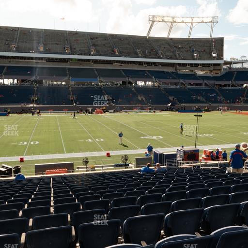 Camping World Stadium - Section 109 Seat View