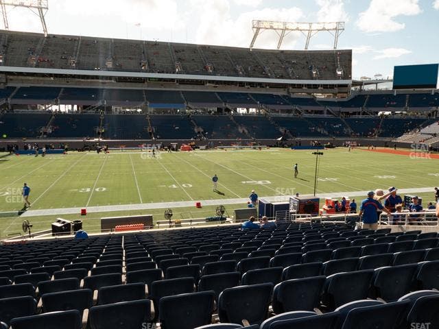 Camping World Stadium - Section 109 Seat View