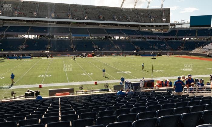 Camping World Stadium - Section 109 Seat View