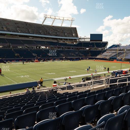 Camping World Stadium - Section 111 Seat View