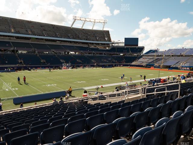 Camping World Stadium - Section 111 Seat View Camping World Stadium - Section 111 Seat View