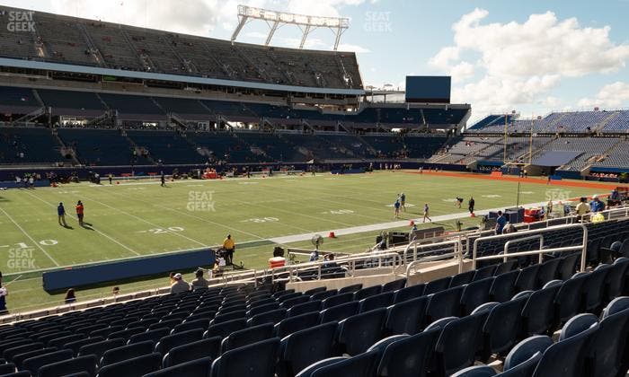 Camping World Stadium - Section 111 Seat View