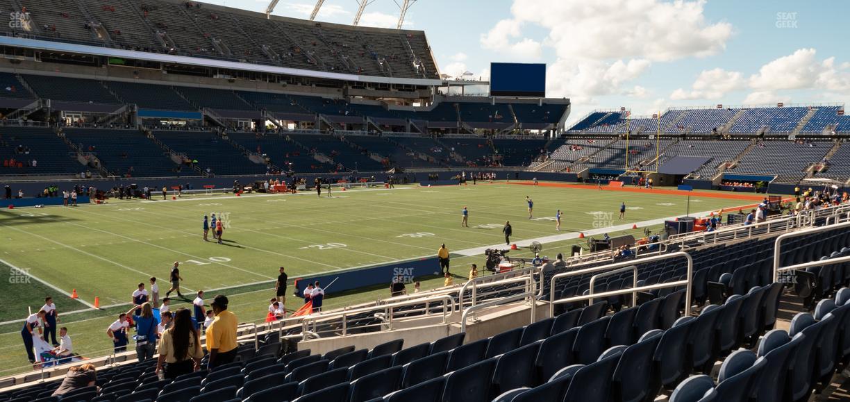 Camping World Stadium - Section 113 Seat View