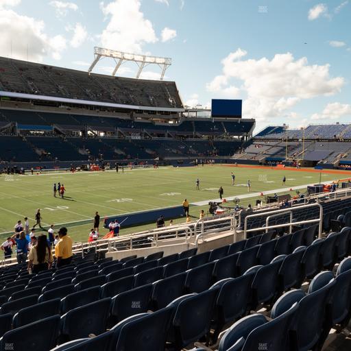 Camping World Stadium - Section 113 Seat View