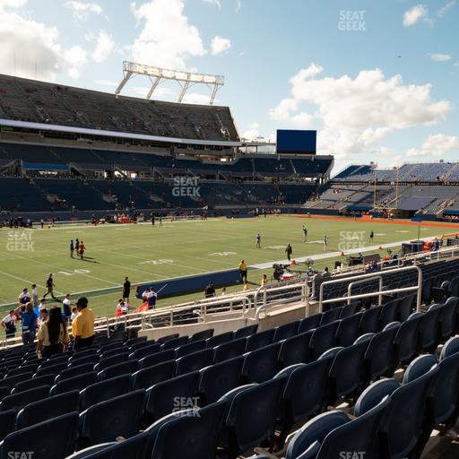 Camping World Stadium - Section 113 Seat View