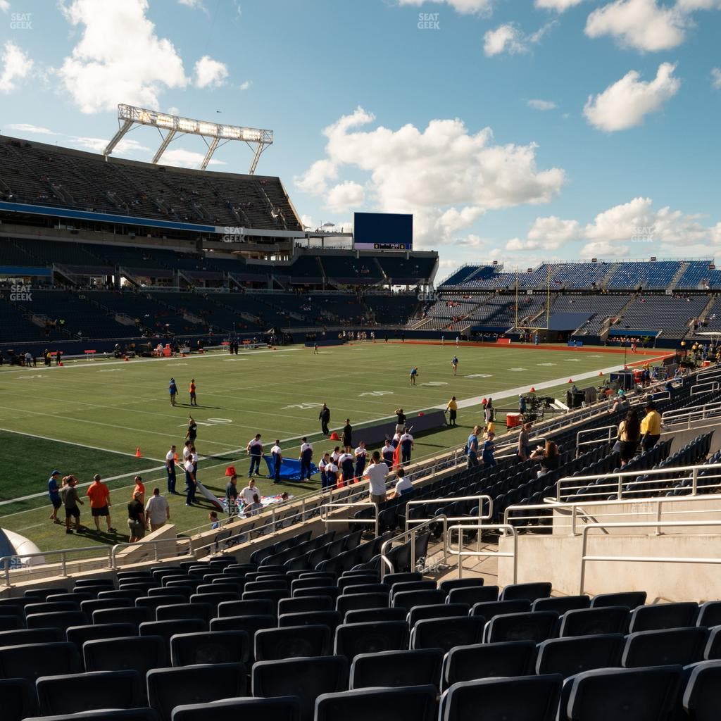Camping World Stadium - Section 115 Seat View