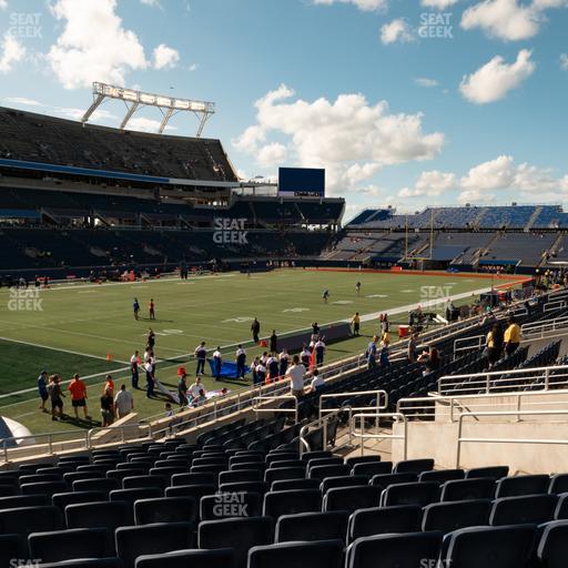 Camping World Stadium - Section 115 Seat View