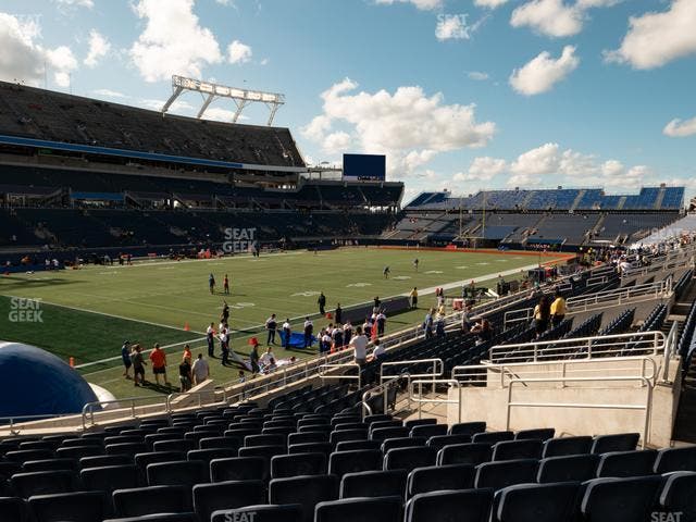 Camping World Stadium - Section 115 Seat View