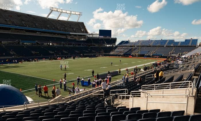 Camping World Stadium - Section 115 Seat View