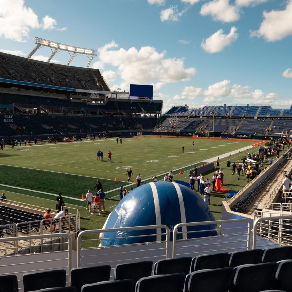 Camping World Stadium - Section 117 Seat View