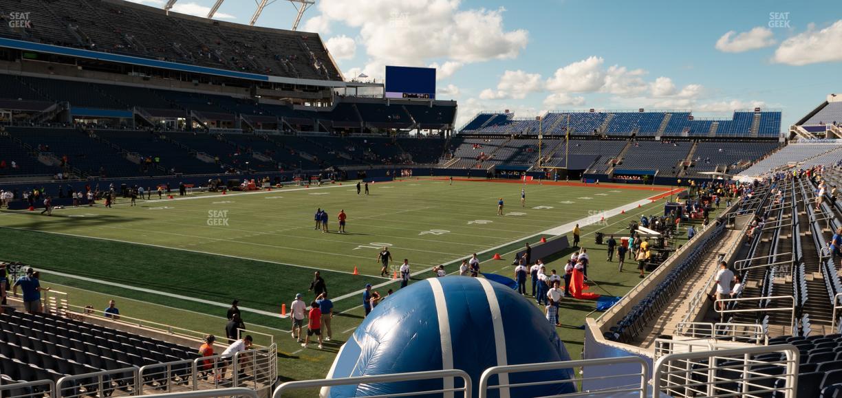 Camping World Stadium - Section 117 Seat View