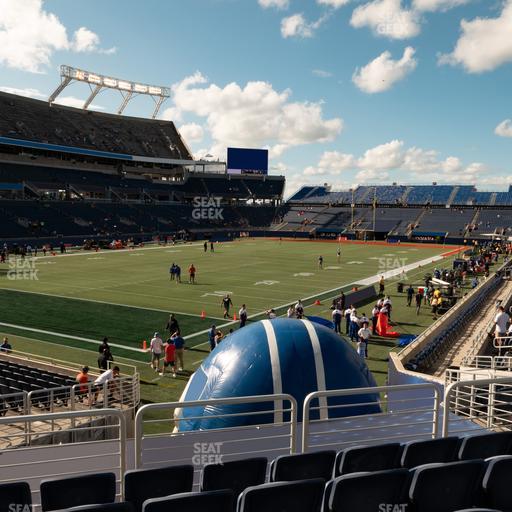 Camping World Stadium - Section 117 Seat View