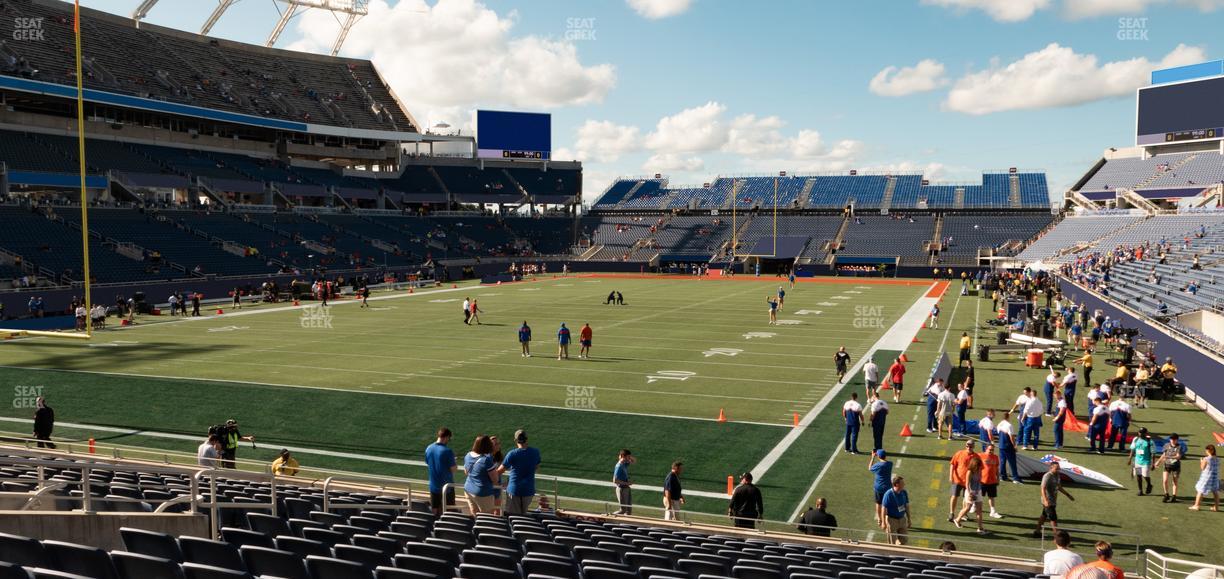 Camping World Stadium - Section 119 Seat View
