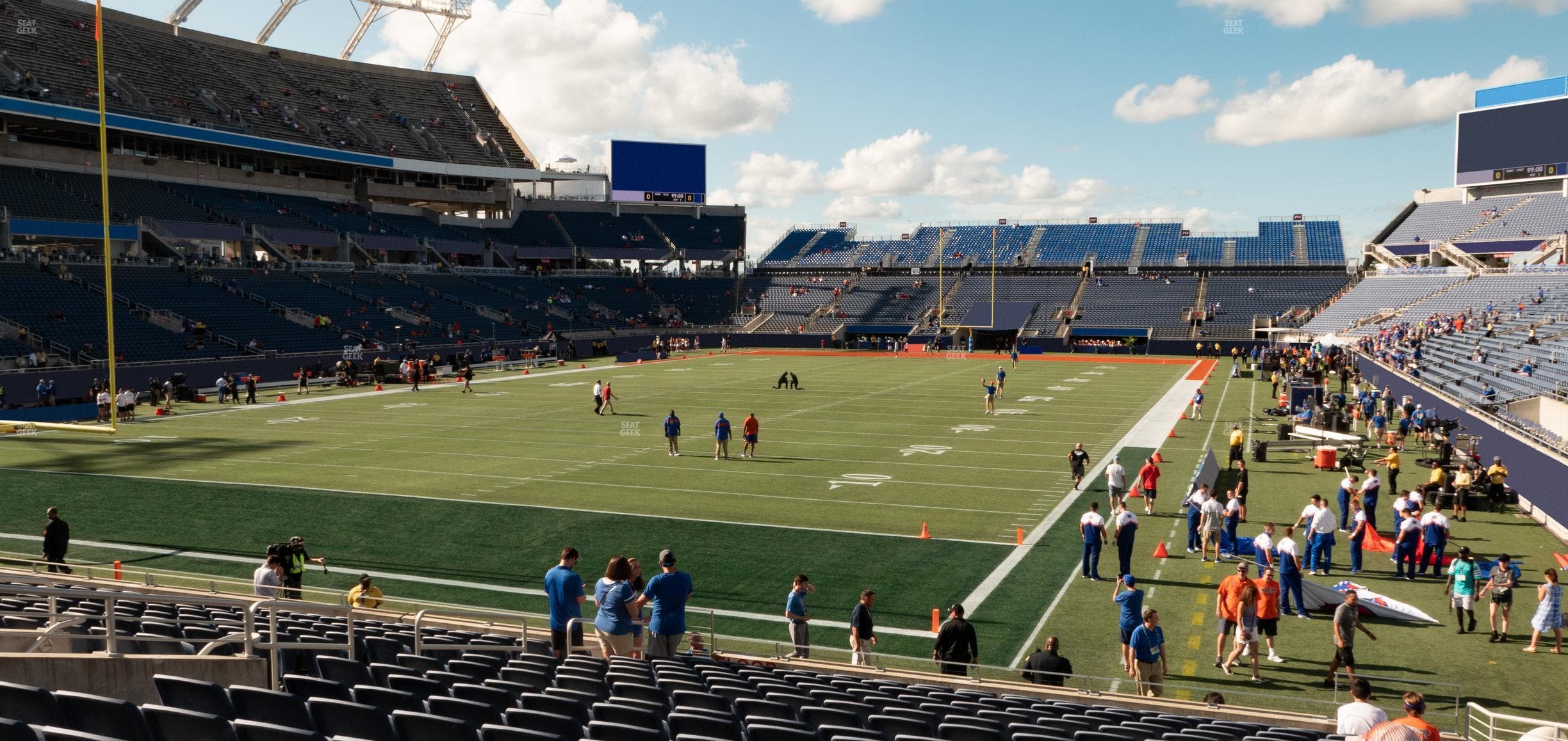 Camping World Stadium - Section 119 Seat View