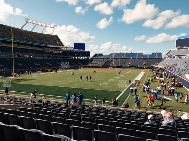 Camping World Stadium - Section 119 Seat View
