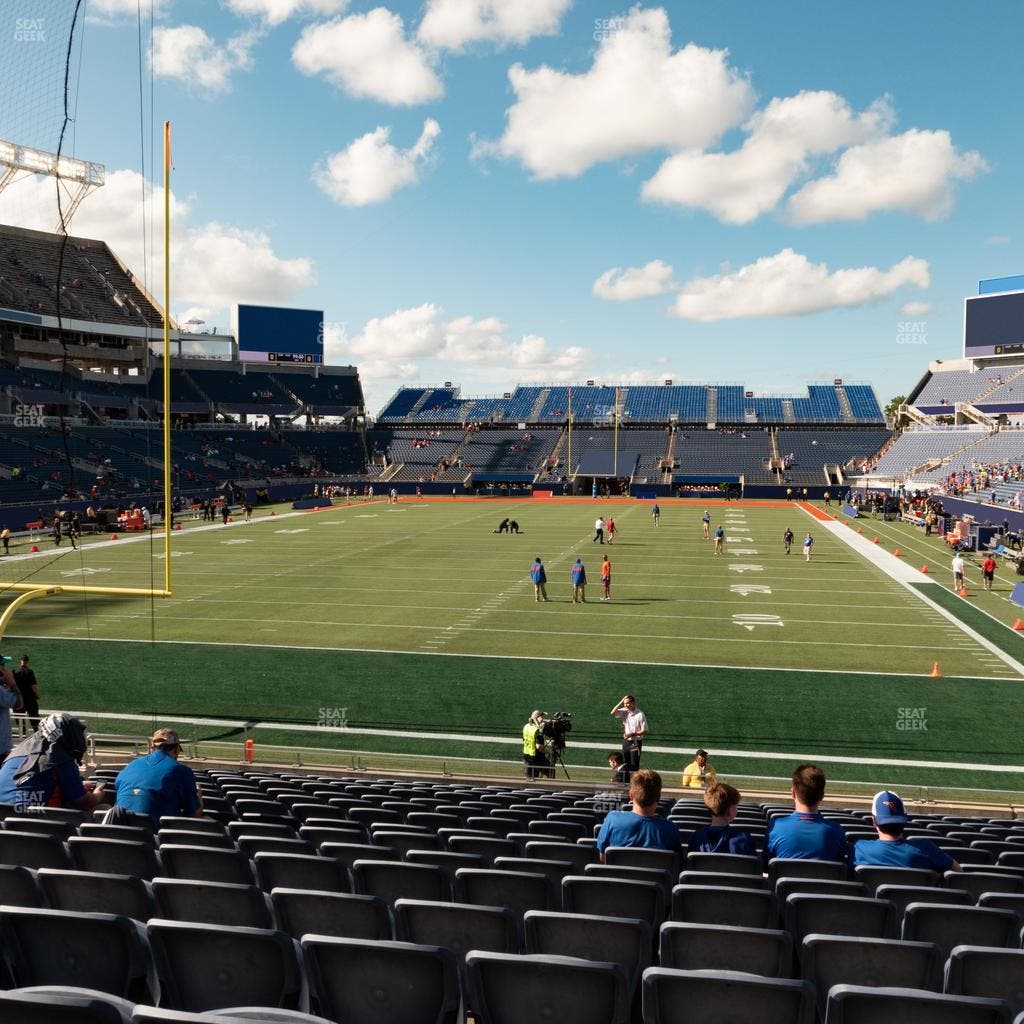 Camping World Stadium - Section 120 Seat View