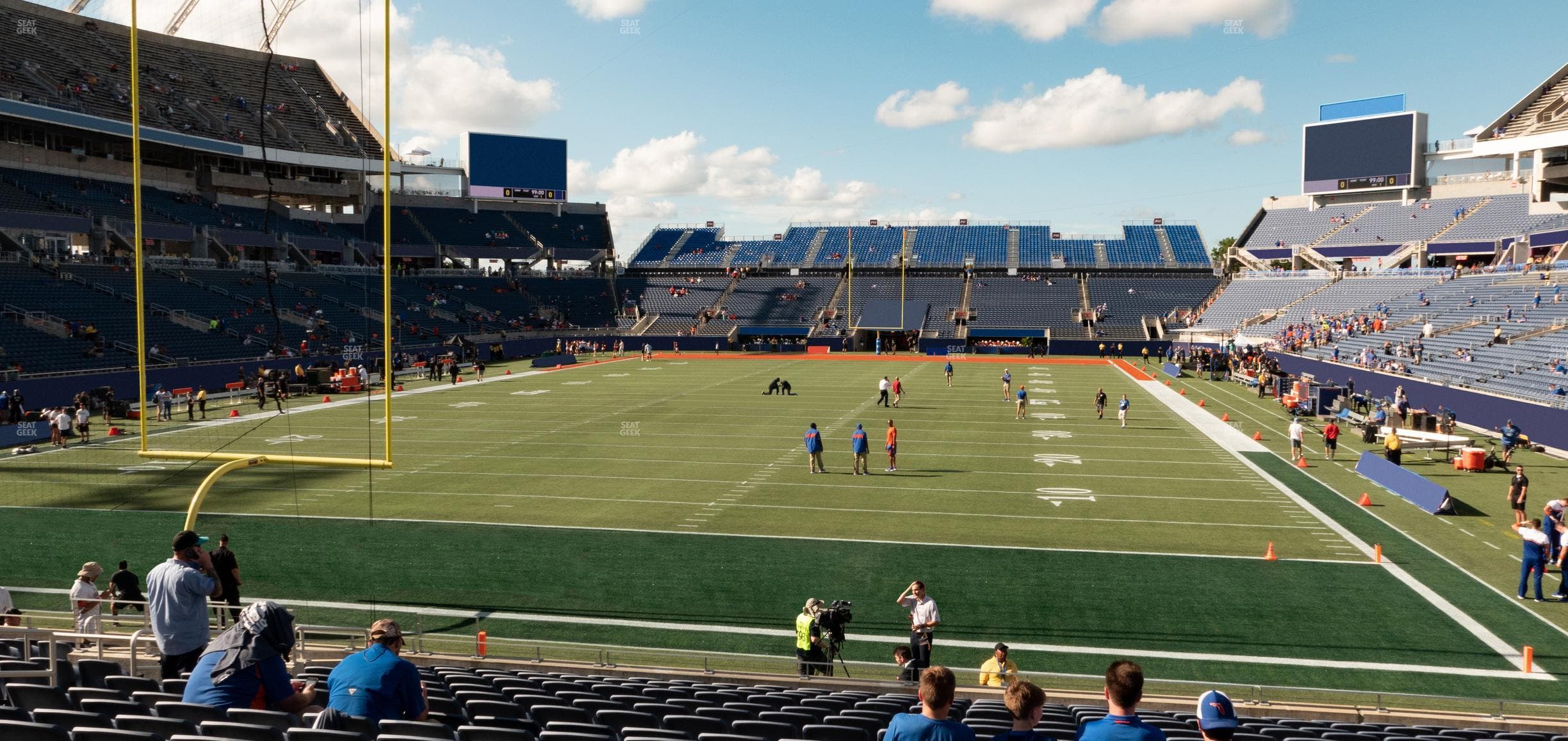 Camping World Stadium - Section 120 Seat View