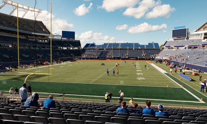 Camping World Stadium - Section 120 Seat View