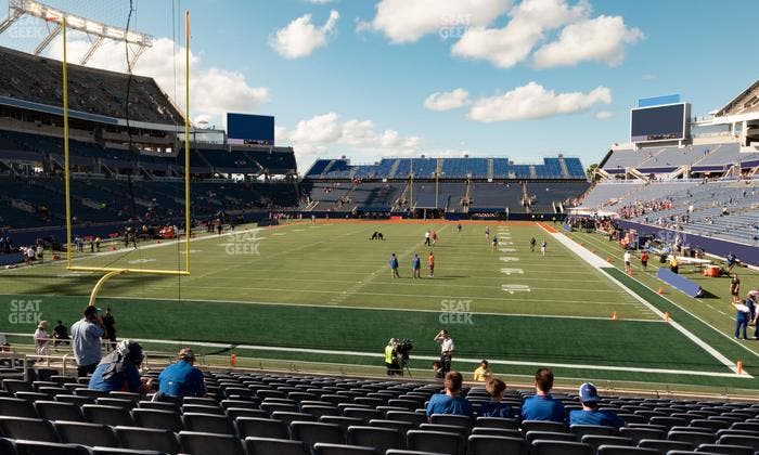 Camping World Stadium - Section 120 Seat View
