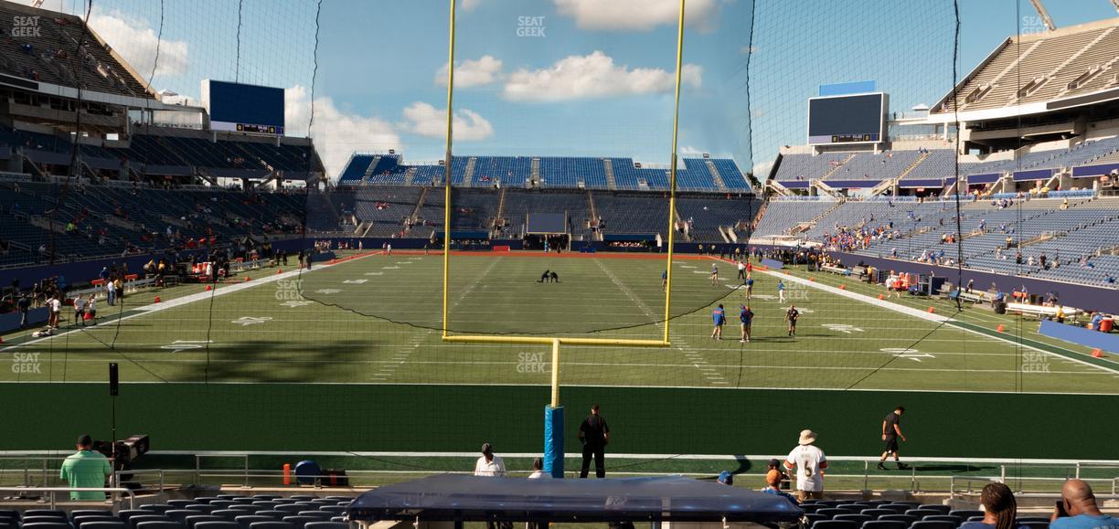 Camping World Stadium - Section 121 Seat View