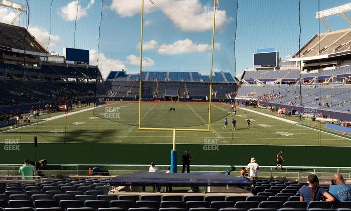 Camping World Stadium - Section 121 Seat View