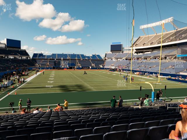Camping World Stadium - Section 122 Seat View Camping World Stadium - Section 122 Seat View