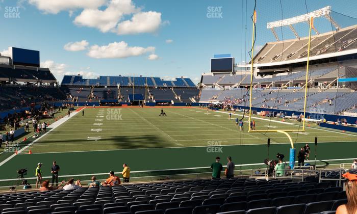Camping World Stadium - Section 122 Seat View