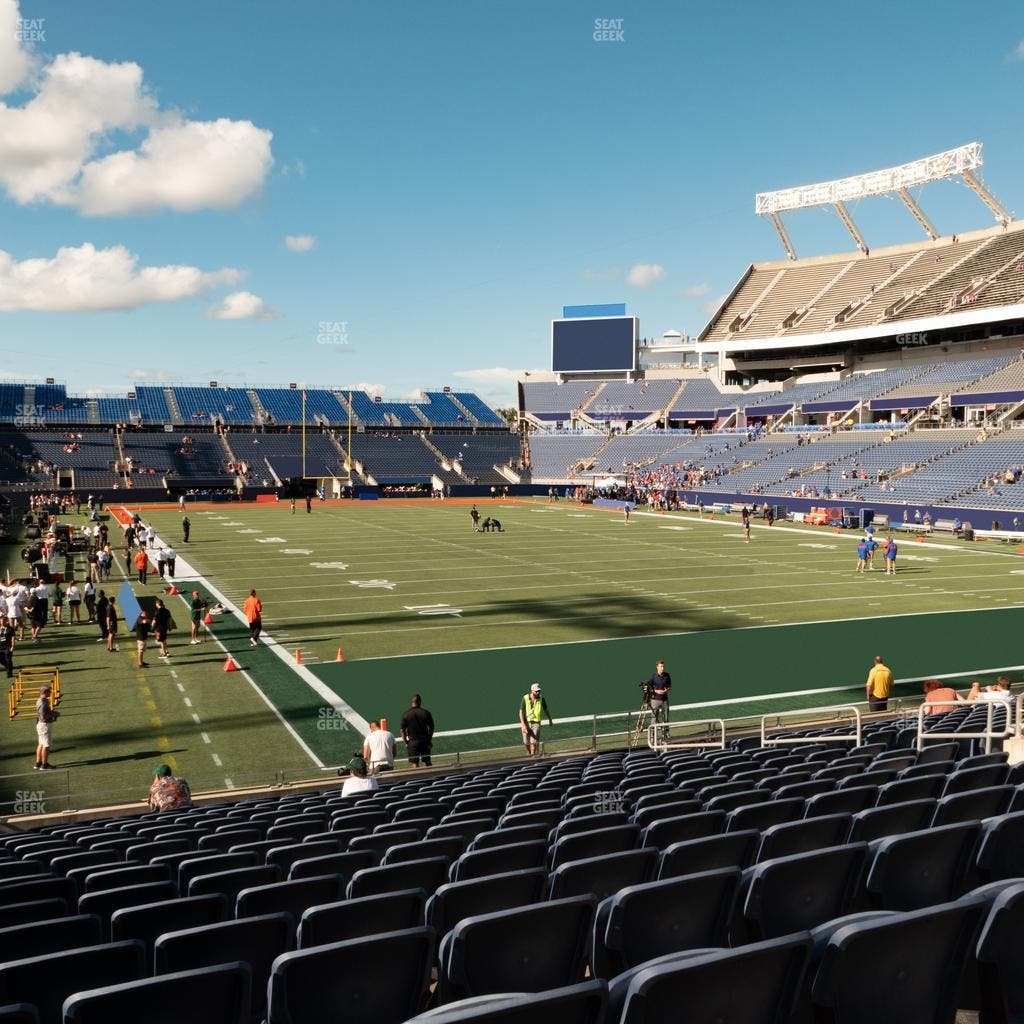 Camping World Stadium - Section 123 Seat View