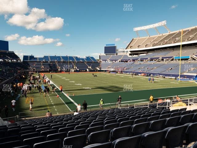 Camping World Stadium - Section 123 Seat View
