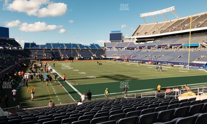 Camping World Stadium - Section 123 Seat View