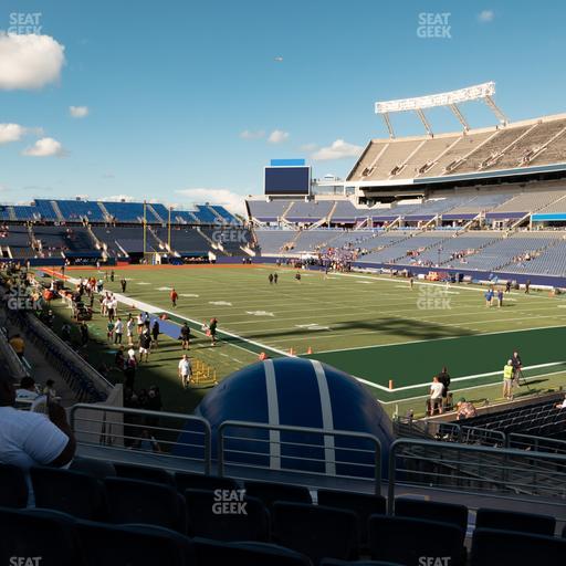 Camping World Stadium - Section 125 Seat View