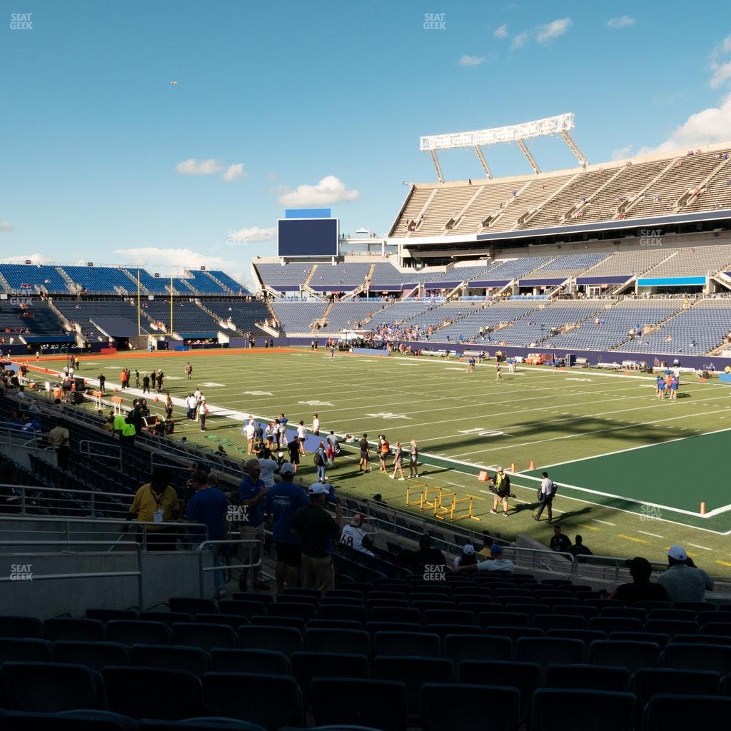 Camping World Stadium - Section 127 Seat View