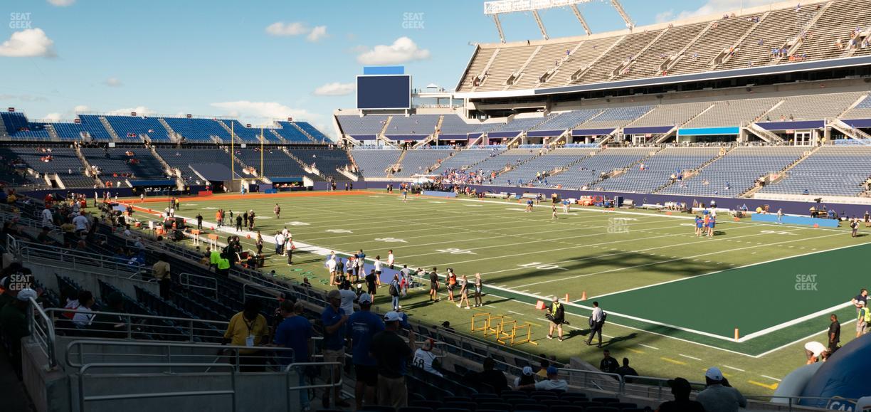 Camping World Stadium - Section 127 Seat View