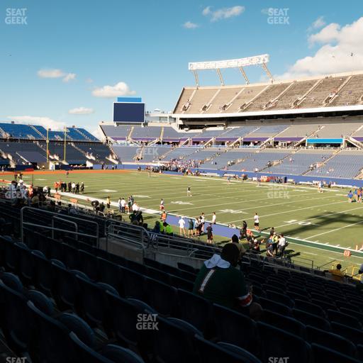 Camping World Stadium - Section 129 Seat View