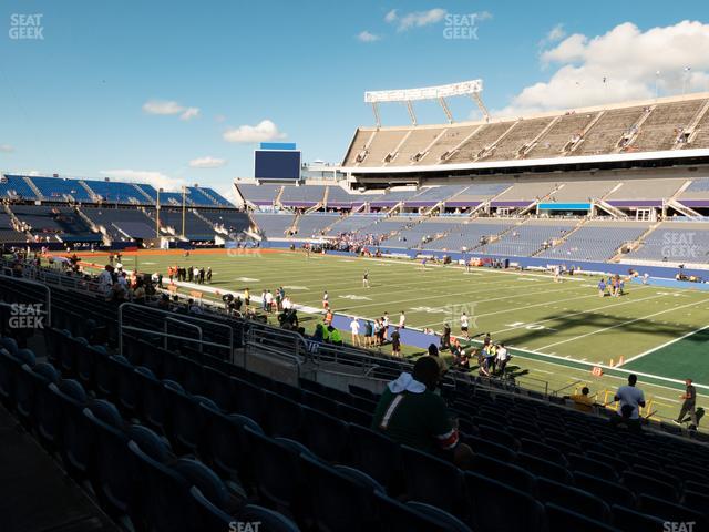 Camping World Stadium - Section 129 Seat View Camping World Stadium - Section 129 Seat View