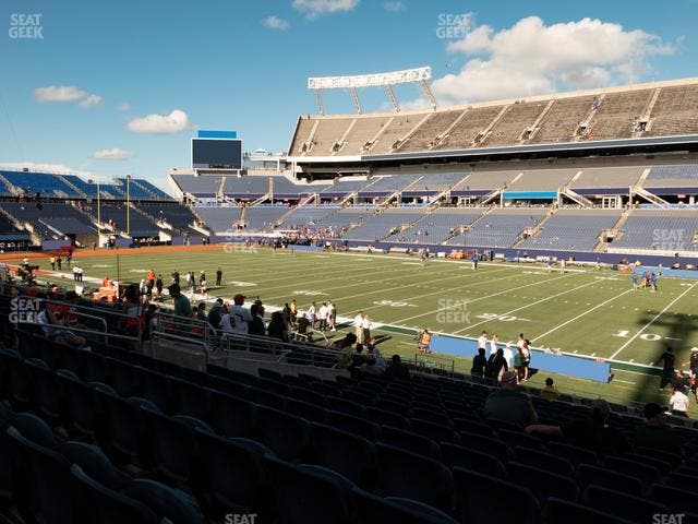 Camping World Stadium - Section 131 Seat View