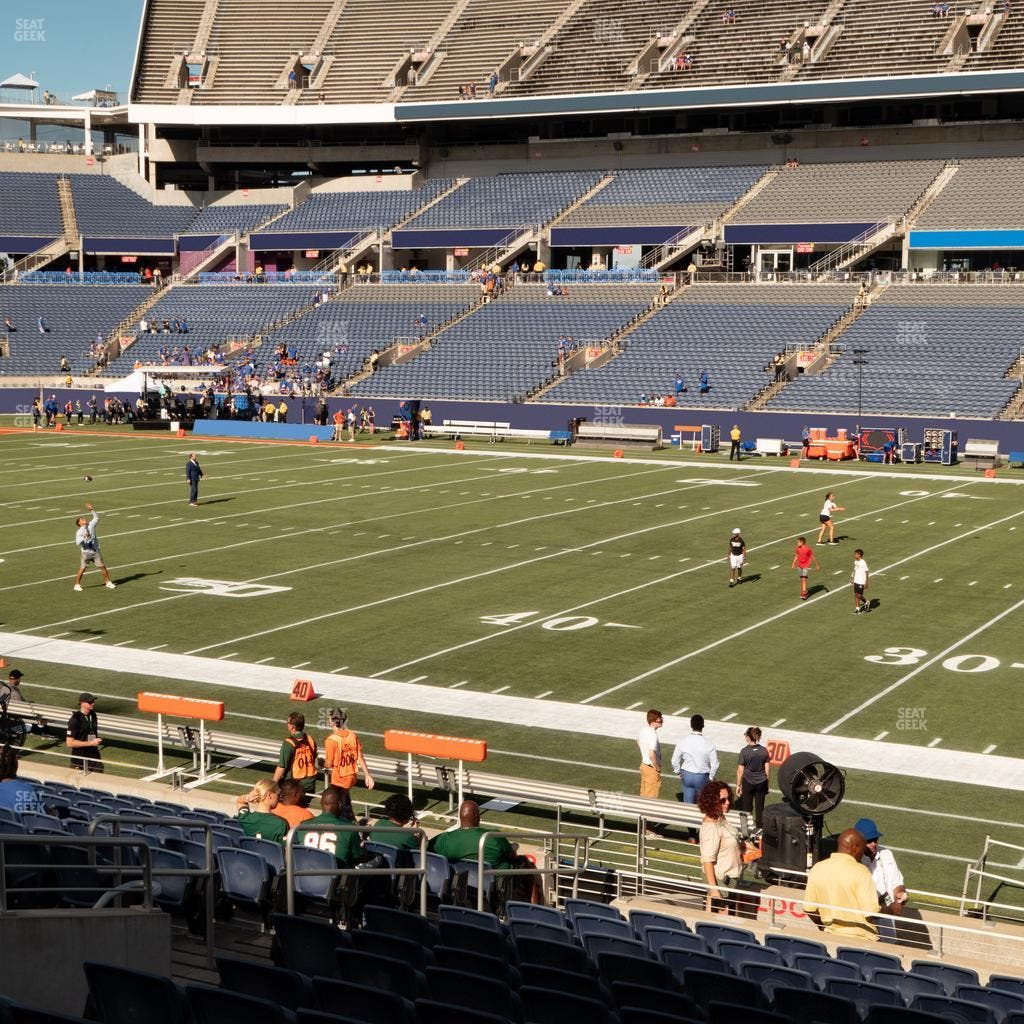 Camping World Stadium - Section 132 Seat View