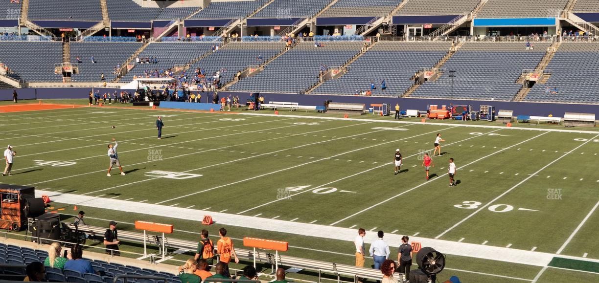 Camping World Stadium - Section 132 Seat View